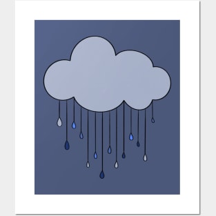 Cloud Mobile - Rainy Day Posters and Art